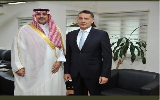 السفير السعودي يلتقي رئيس شعبة المعلومات في قوى الأمن الداخلي اللبناني