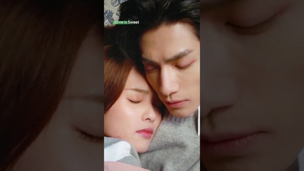 ناما بسلام… واستيقظا على الأم 🙈🤭 #loveissweet #cdrama #luoyunxi #bailu #wangyilun #半是蜜糖半是伤