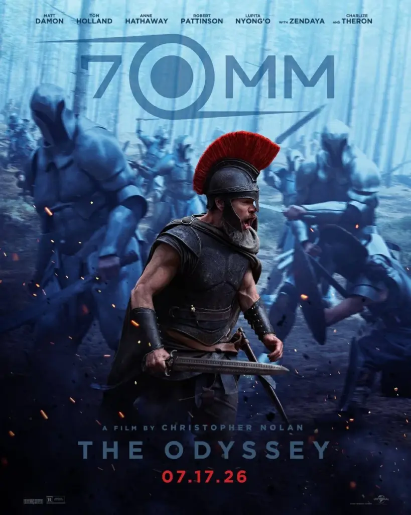 مات ديمون يكشف مفاجأة عن كريستوفر نولان مخرج The Odyssey: لا يملك هاتفا محمولًا حتى الآن The Odyssey - صورة أرشيفية