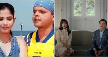هنيدى ومنى زكى.. من قصة حب إلى زوجين يعانيان أزمات بعد 27 عاما فى الجواهرجى هنيدى ومنى زكى.. من قصة حب إلى زوجين يعانيان أزمات بعد 27 عاما فى الجواهرجى