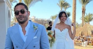 تميم يونس يحتفل بزفافه بحضور الأصدقاء والأقارب.. فيديو وصور