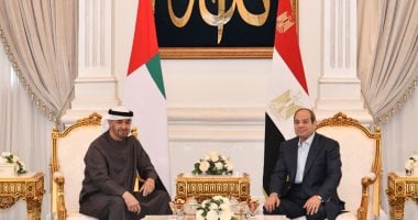 الرئيس السيسى والشيخ محمد بن زايد يبحثان مستجدان الشرق الأوسط وجهود تجنب التصعيد الرئيس السيسى والشيخ محمد بن زايد يبحثان مستجدان الشرق الأوسط وجهود تجنب التصعيد