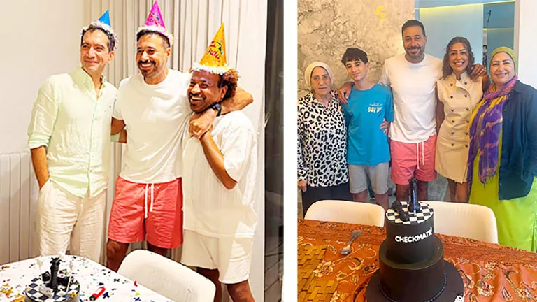بالصور.. أحمد السعدني يحتفل بعيد ميلاده مع زوجته ميرنا الهلباوي بالصور.. أحمد السعدني يحتفل بعيد ميلاده مع زوجته ميرنا الهلباوي