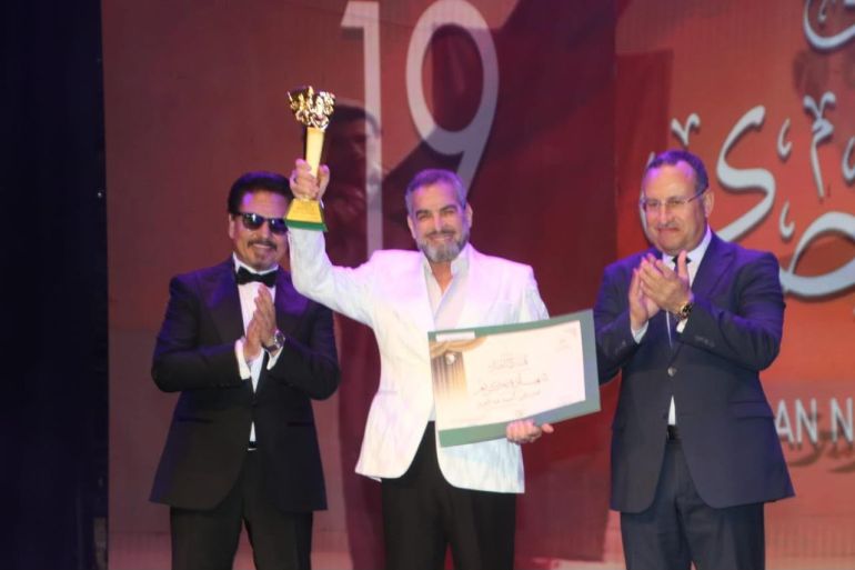 تكريم الفنان أحمد عبد العزيز في افتتاح الدورة الـ19 للمهرجان القومي للمسرح