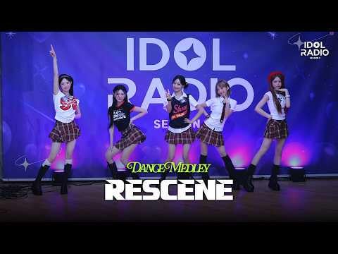 RESCENE - LOVE ATTACK + Deja Vu + Runaway + Pretty Girl (رقص ميدلي) @ MBC Idol Radio S4 (260715)