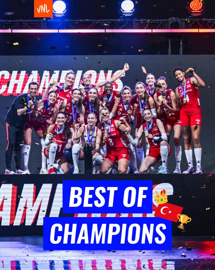Tebrikler Filenin Sultanları - VNL 2026 Women's Champions