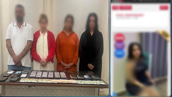أجانب .. حبس أعضاء شبكة الحرام بعد سقوطهم في الحي الراقي