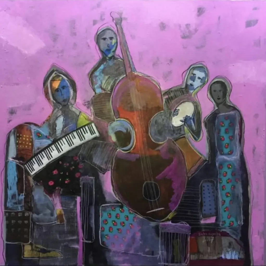 سالم الجنيبي يرسم موسيقى الإنسان سالم الجنيبي يرسم موسيقى الإنسان