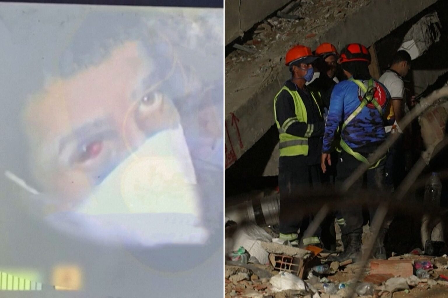 سباق مع الزمن لانتشال حارس أمن فنزويلي من تحت الأنقاض | أخبار سباق مع الزمن لانتشال حارس أمن فنزويلي من تحت الأنقاض | أخبار