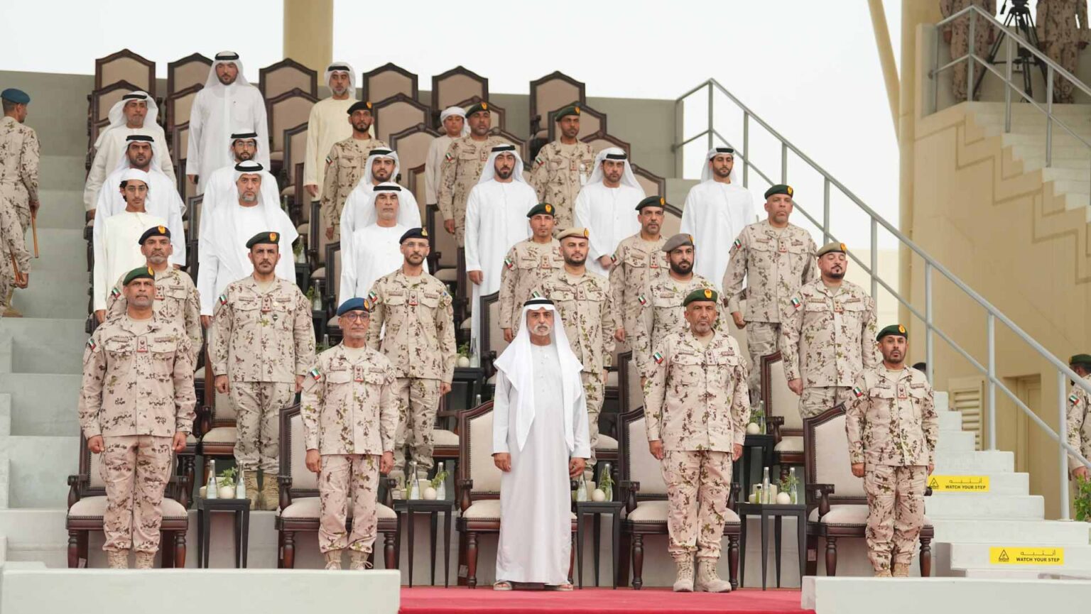 نهيان بن مبارك يشهد تخريج الدفعة الـ 24 من مجندي الخدمة الوطنية نهيان بن مبارك يشهد تخريج الدفعة الـ 24 من مجندي الخدمة الوطنية
