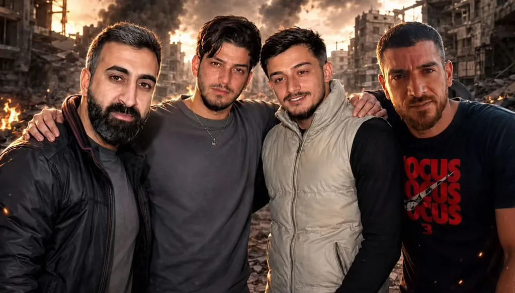 الشبان الاربعة