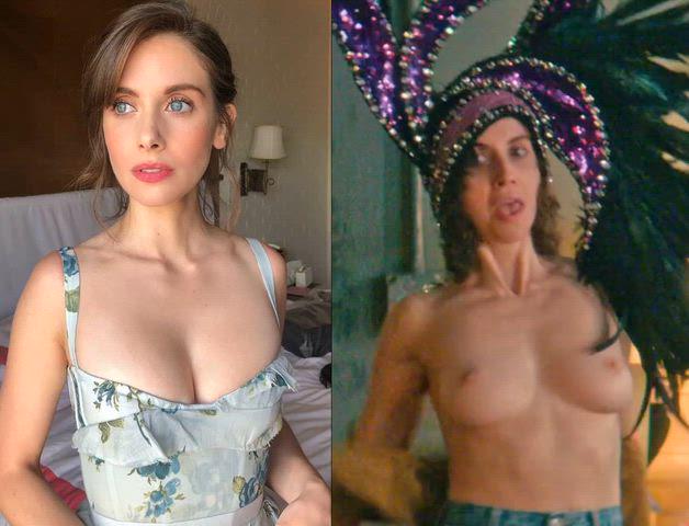 Alison Brie on/off