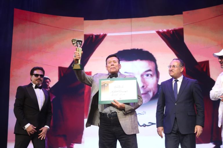 تكريم الفنان أحمد ماهر في افتتاح الدورة الـ19 للمهرجان القومي للمسرح