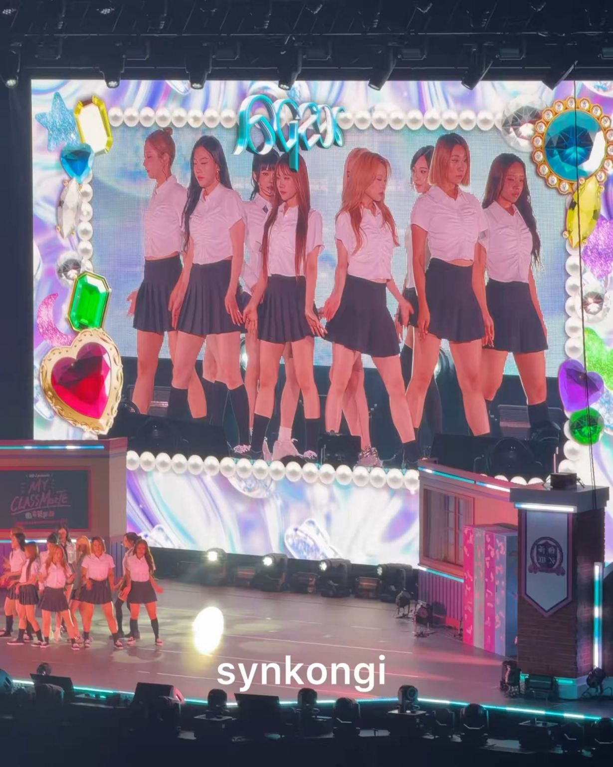 260718 aespa يظهرون لأول مرة "KISS N TELL" في 2026 Japan MY-J Fanmeeting "MY CLASSMaeTE"