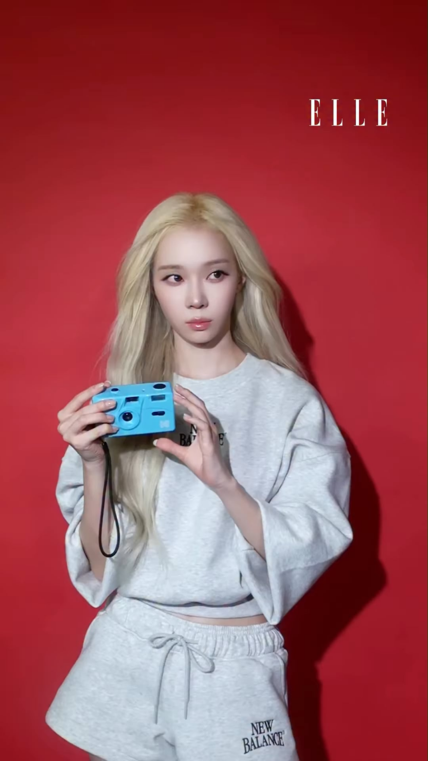 260706 Winter for ELLE Korea x New Balance Lifestyle (الإصدار الرقمي لشهر يوليو 2026 خلف الكواليس)