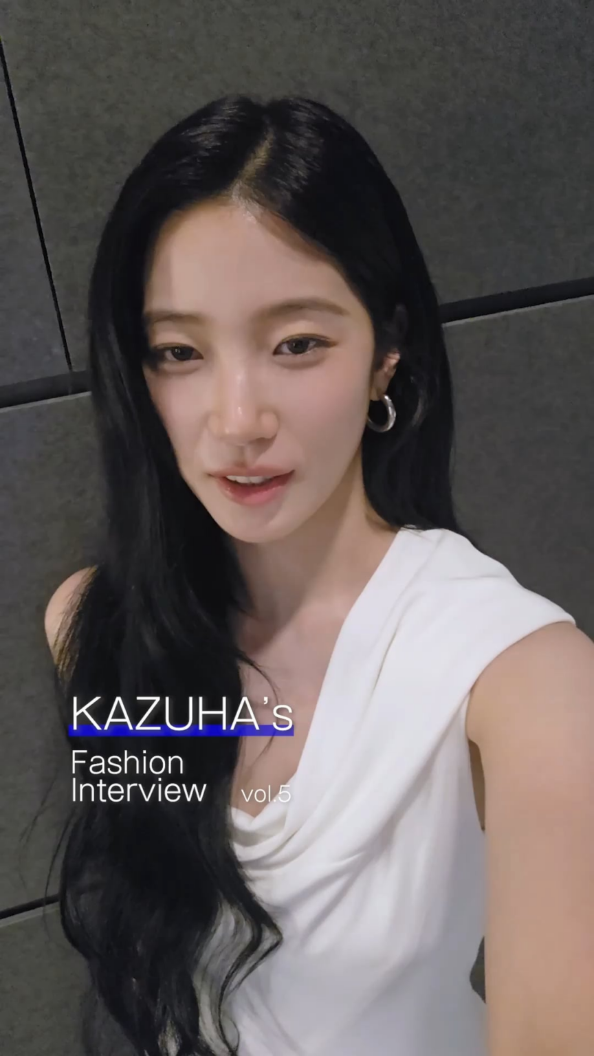 260717 تحديث تويتر LE SSERAFIM Japan مع Kazuha وHong Eunchae - مقابلة أزياء KAZUHA المجلد 5 مع HONG EUNCHAE