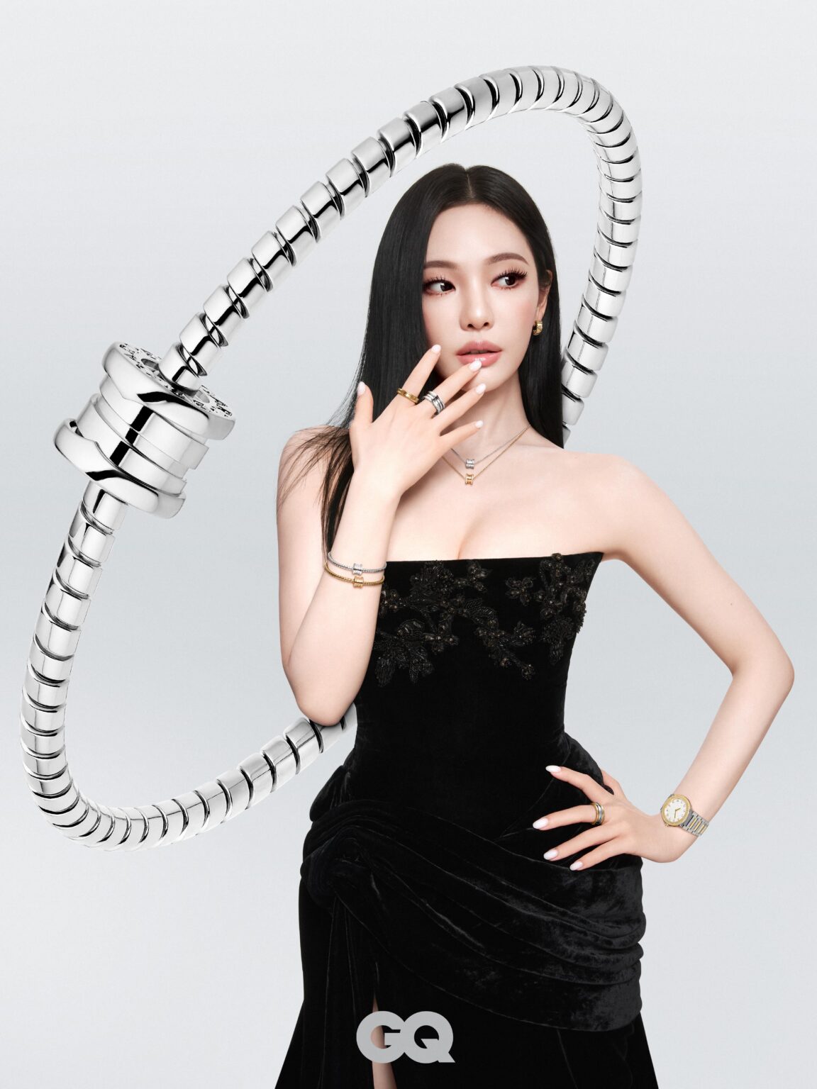 260701 تحديث GQ على الويبو مع Ningning x BVLGARI