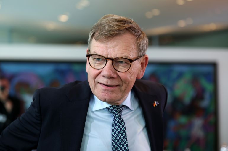 BERLIN, GERMANY - JUNE 10: German Foreign Minister Johann David Wadephu arrives for the weekly federal government cabinet meeting on June 10, 2026 in Berlin, Germany. The cabinet is meeting as public discontent with the performance record of the governing coalition is growing. (Photo by Maryam Majd/Getty Images)