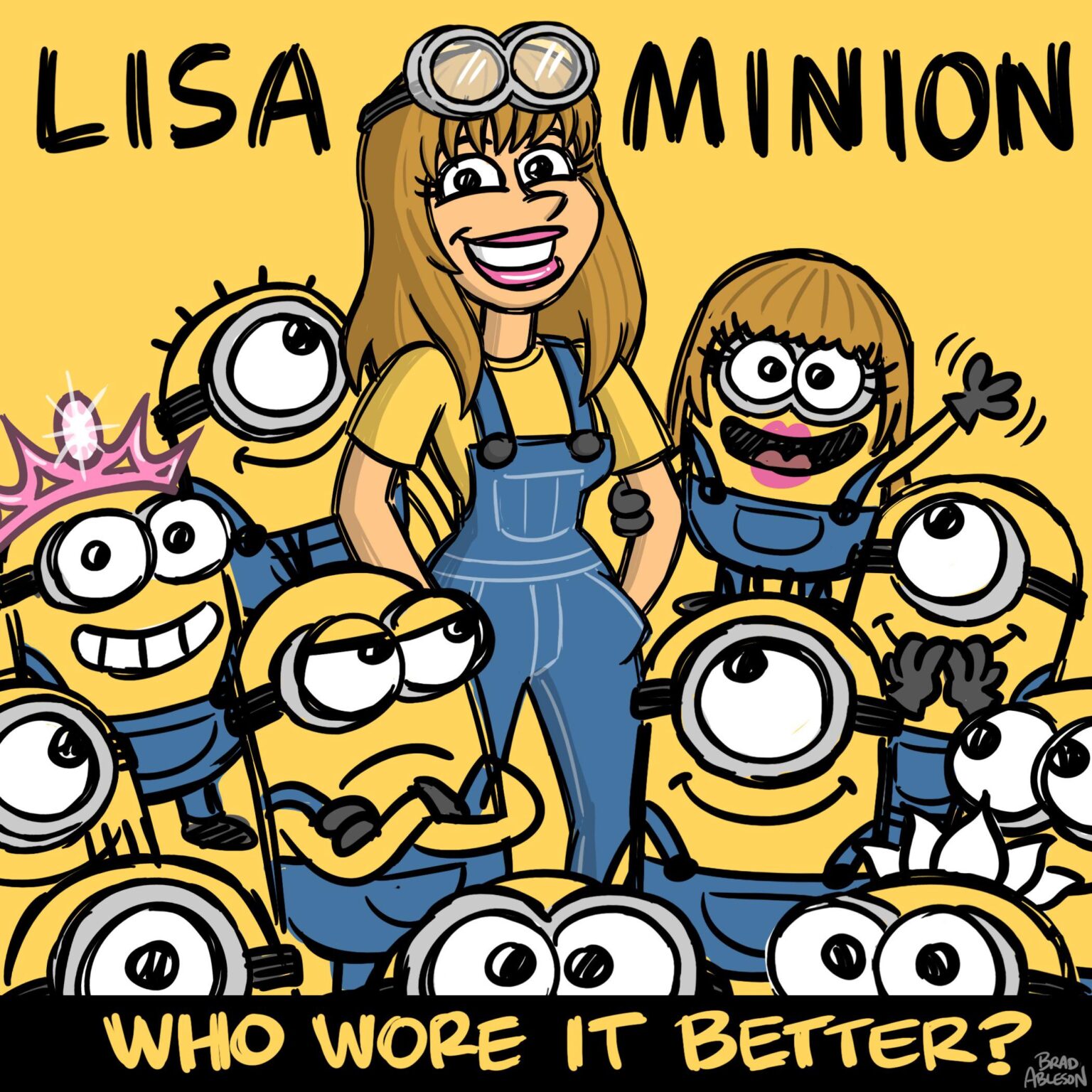 260702 تحديث Minions على الانستقرام مع ليزا