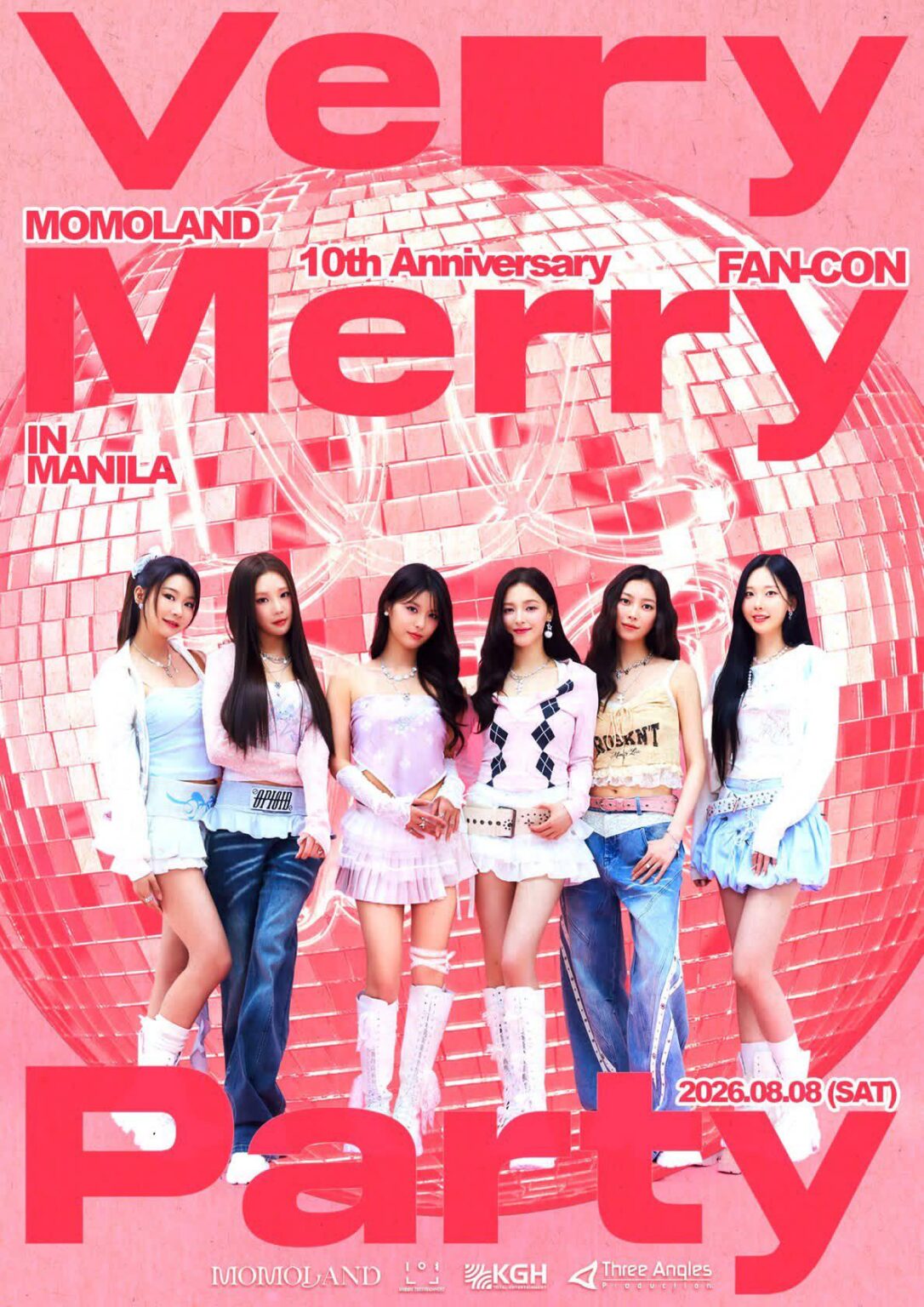 MOMOLAND - الذكرى السنوية العاشرة لحدث Fan-Con "حفلة سعيدة جدًا" في مانيلا (ملصق)