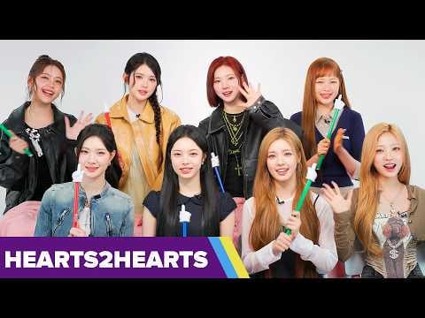 Hearts2Hearts - Hearts2Hearts Plays Who's Who @ BuzzFeed Celeb (260630) [ENG SUB]