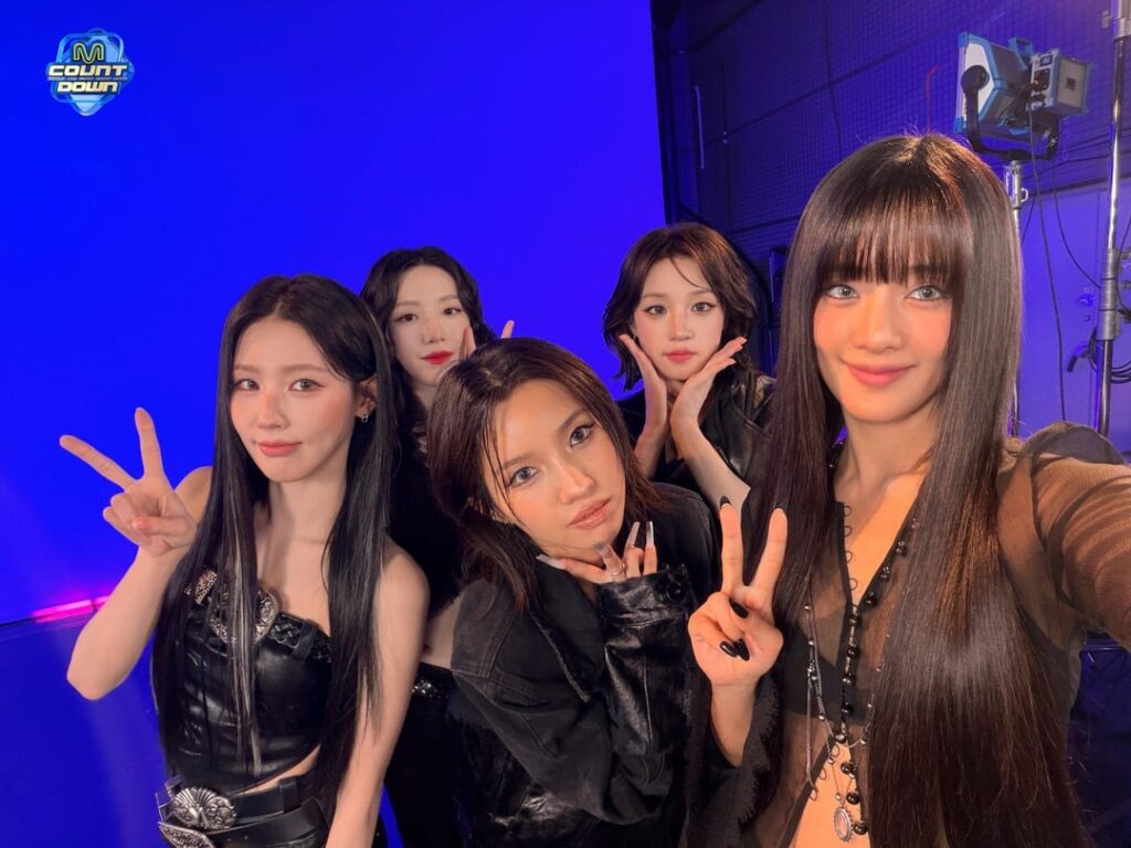 260709 تحديث تويتر Mnet M Countdown مع i-dle - صور العرض المسبق