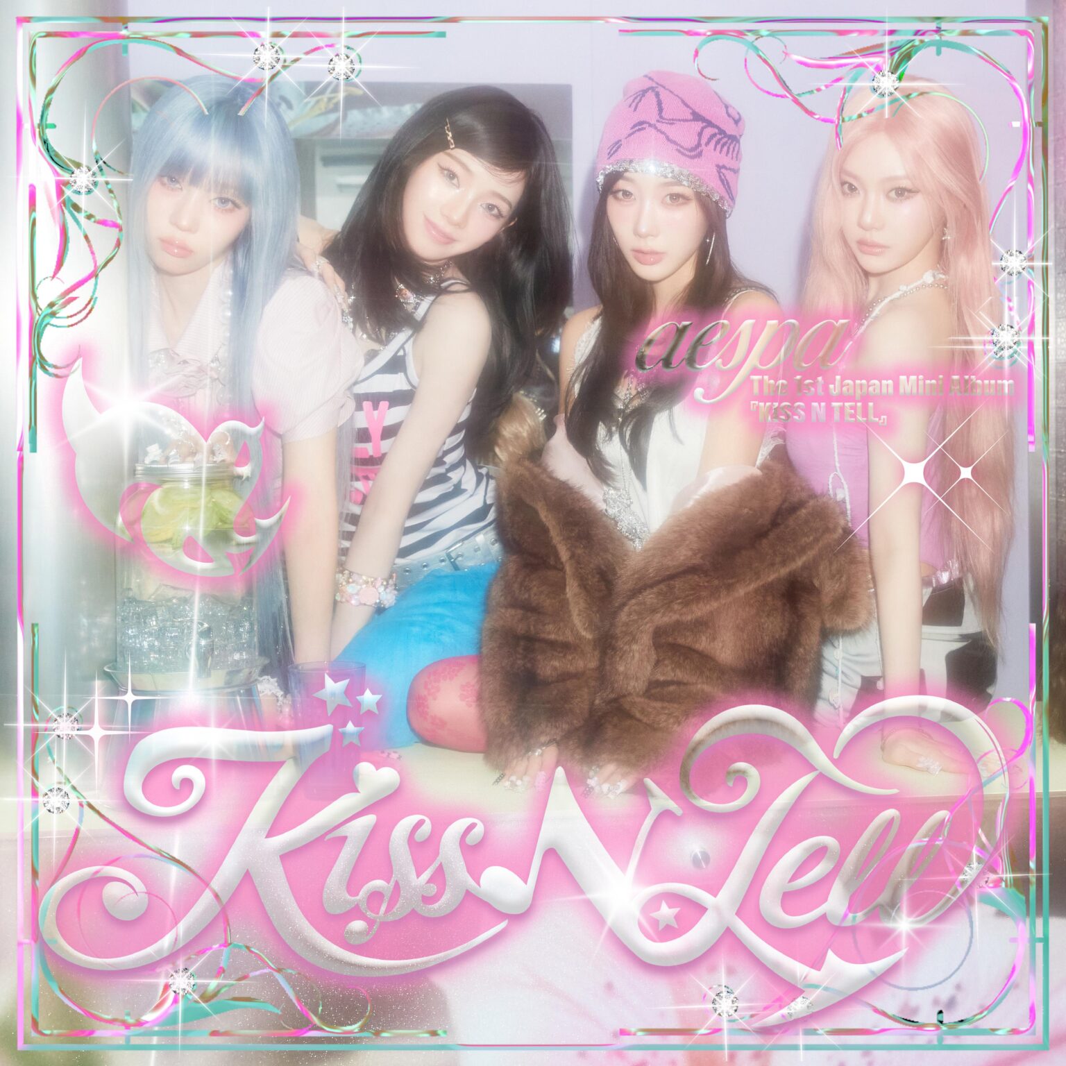 260724 aespa - أول ألبوم ياباني صغير: KISS N TELL (موضوع مناقشة الألبوم)