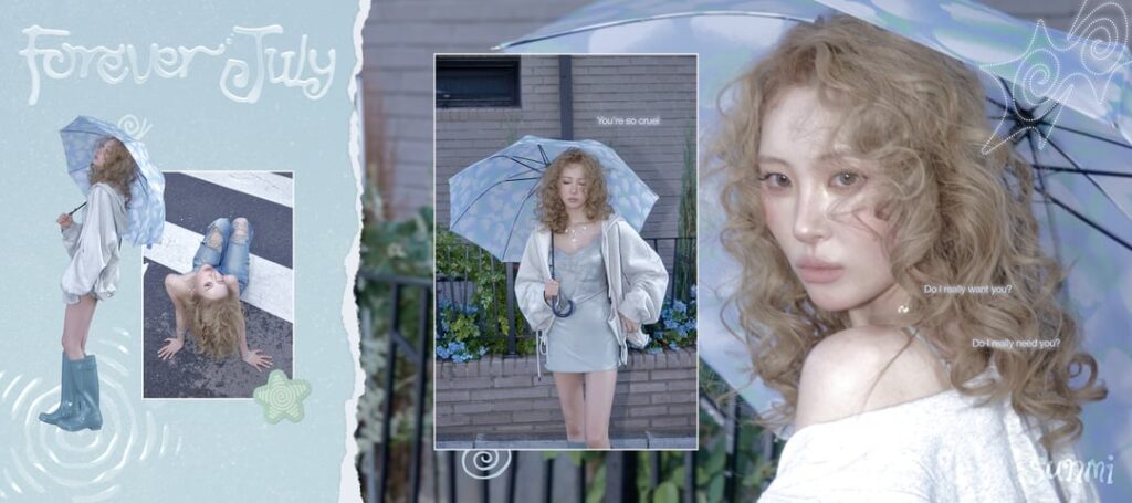 SUNMI - الأغنية الرقمية "Forever July" (الصورة المفاهيمية 2)
