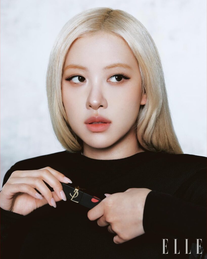 ROSÉ x YSL Beauté لـ ELLE Korea
