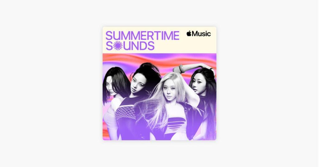 260720 قائمة تشغيل Summer Breeze الخاصة بـ aespa على Apple Music