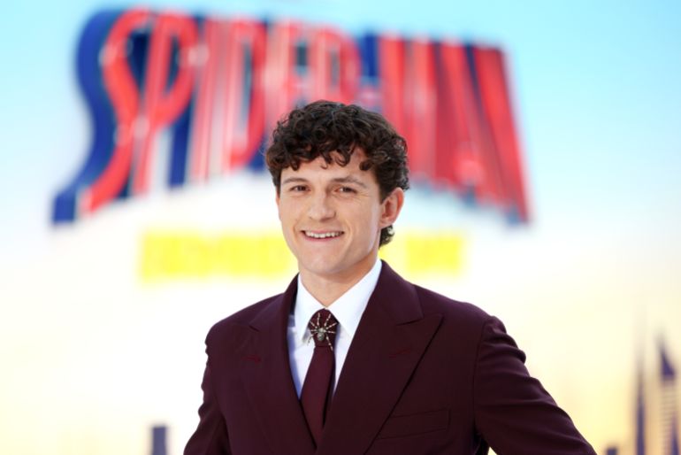 LONDON, ENGLAND - JULY 29: Tom Holland attends the Spider-Man: Brand New Day UK premiere in Odeon Luxe Leicester Square on Wednesday 29th July 2026 in London, England. (Photo by Tim P. Whitby/ Getty Images for Sony Pictures)