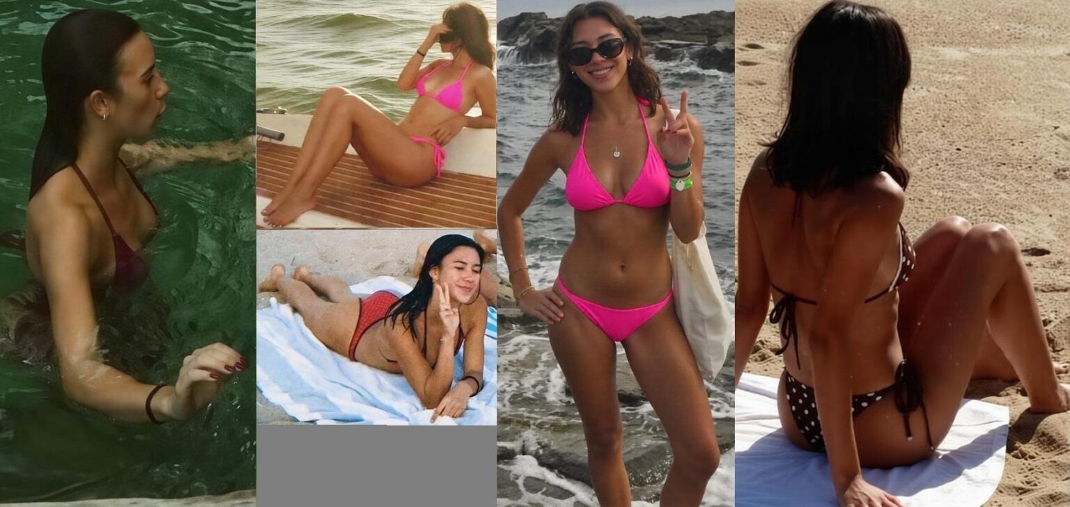 Scarlet Estevez bikini collage Scarlet Estevez bikini collage