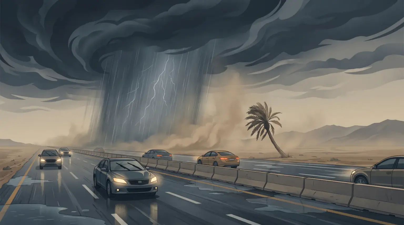 “الأرصاد”: 9 مناطق على موعد مع أمطار رعدية وسيول وبرد وأتربة الخميس "الأرصاد": 9 مناطق على موعد مع أمطار رعدية وسيول وبرد وأتربة الخميس