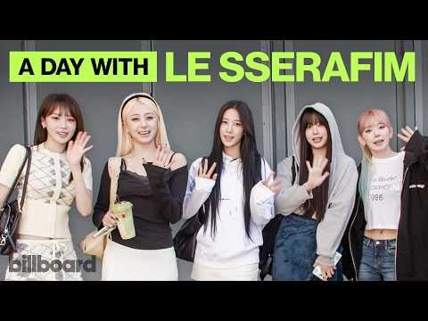 LE SSERAFIM - LE SSERAFIM تستحوذ على لوحة الإعلانات خلف الكواليس في BlizzCon | يوم في الحياة @ بيلبورد (260925)