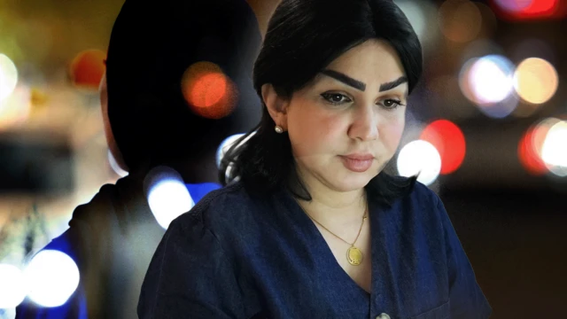 الناشطة النسوية العراقية سارة جاسم 