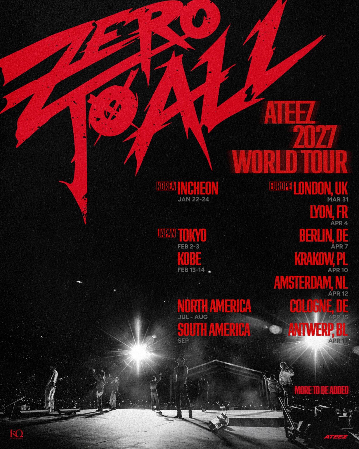 ATEEZ - جولة ATEEZ العالمية لعام 2027 [ZERO TO ALL]