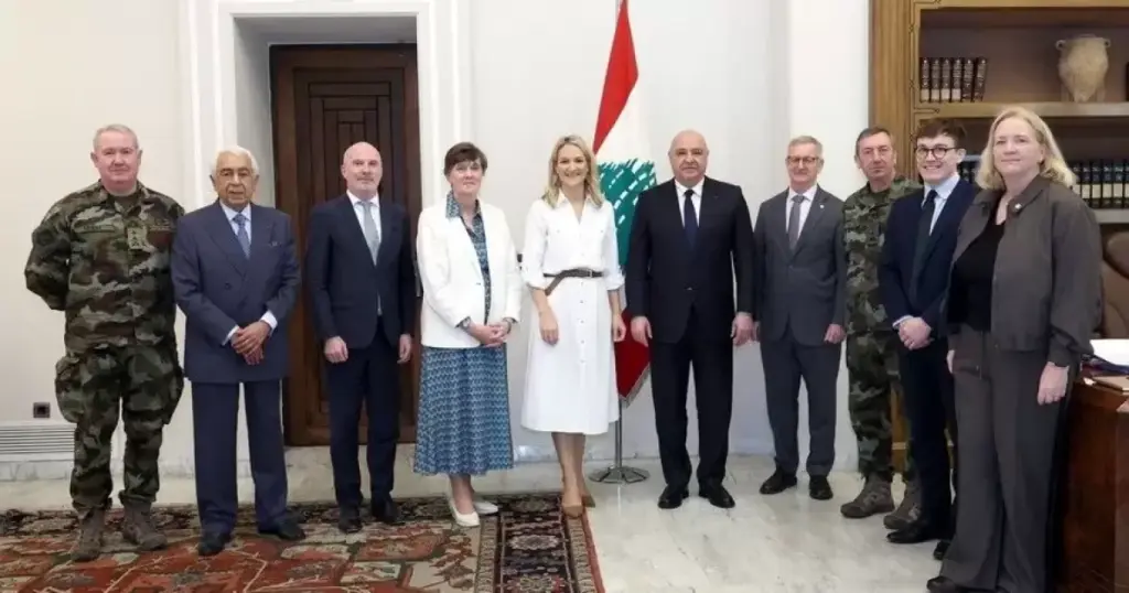 رئيس لبنان: الاعتداءات الإسرائيلية تعرقل تطبيق اتفاق الإطار بلبنان رئيس لبنان: الاعتداءات الإسرائيلية تعرقل تطبيق اتفاق الإطار بلبنان